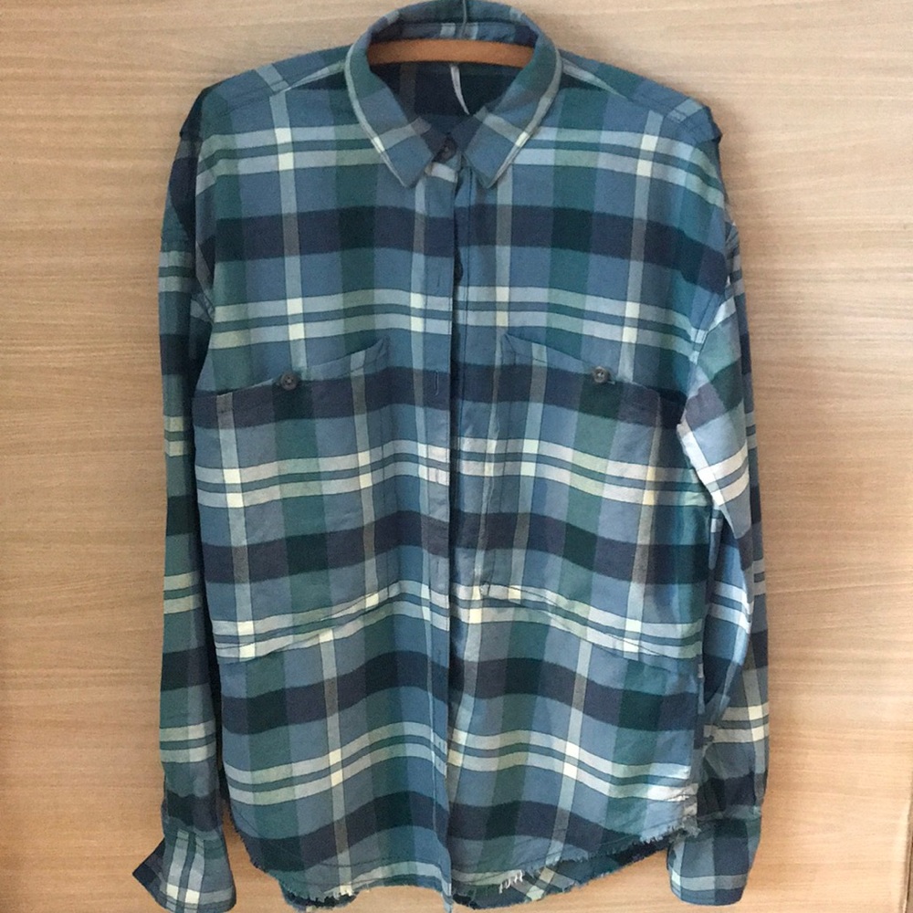Free People Loveland plaid shirt - Picture 3 of 5